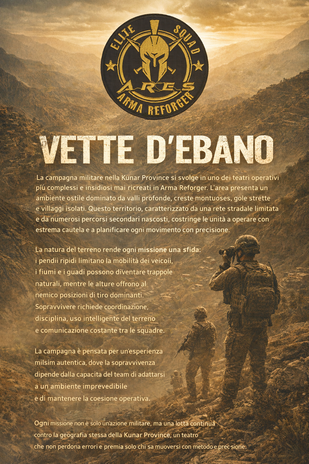 OPERAZIONE VETTA D'EBANO