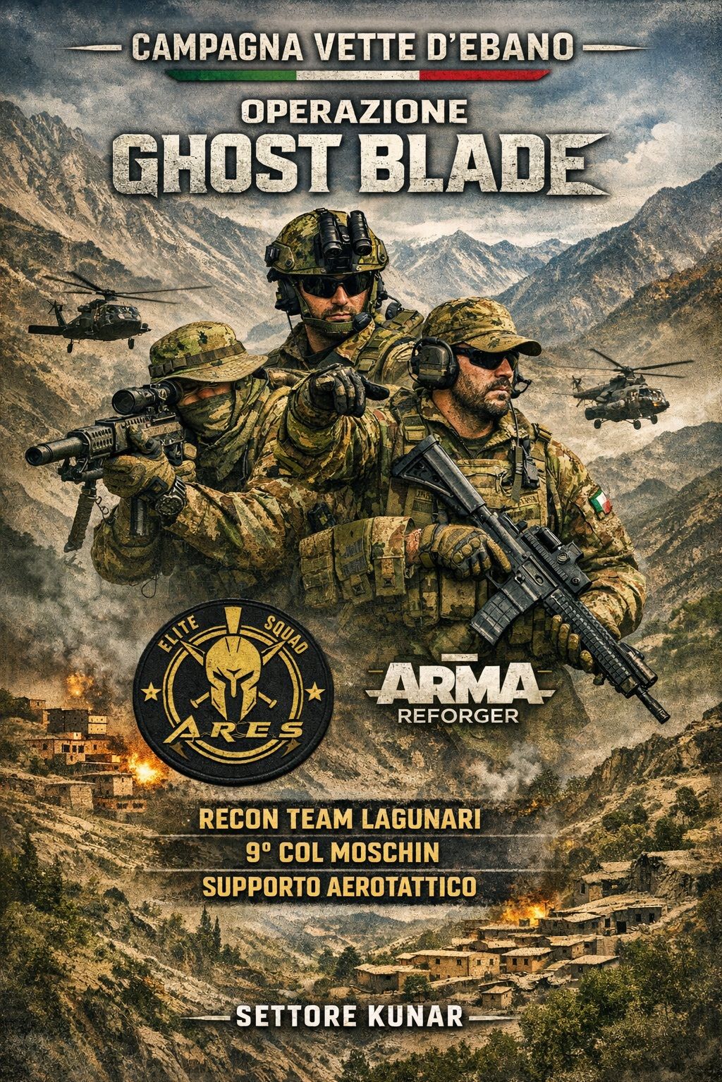 #1.1 OPORD: "GHOST BLADE" (Settore Kunar)